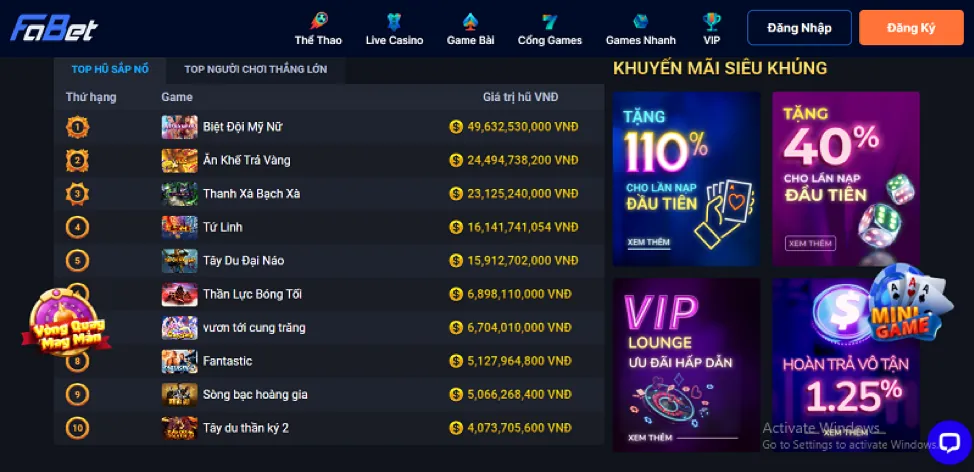 Khuyến mãi chào mừng Nổ Hũ 79king1 login